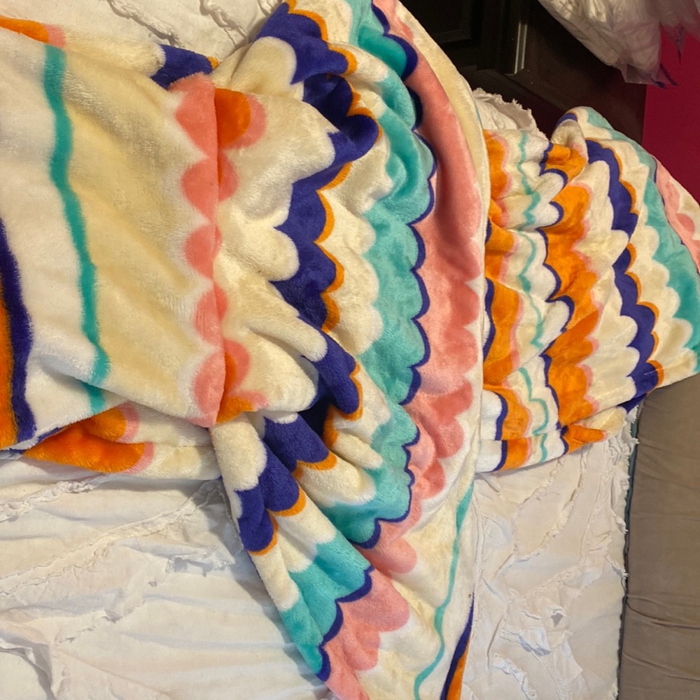Mermaid tail blanket